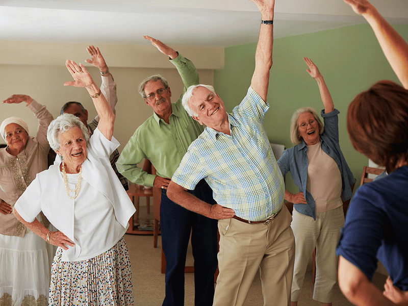 actividades grupales adultos mayores